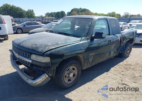 2001 Chevrolet Silverado 1500 from USA, damaged, VIN 2GCEC19V011229236